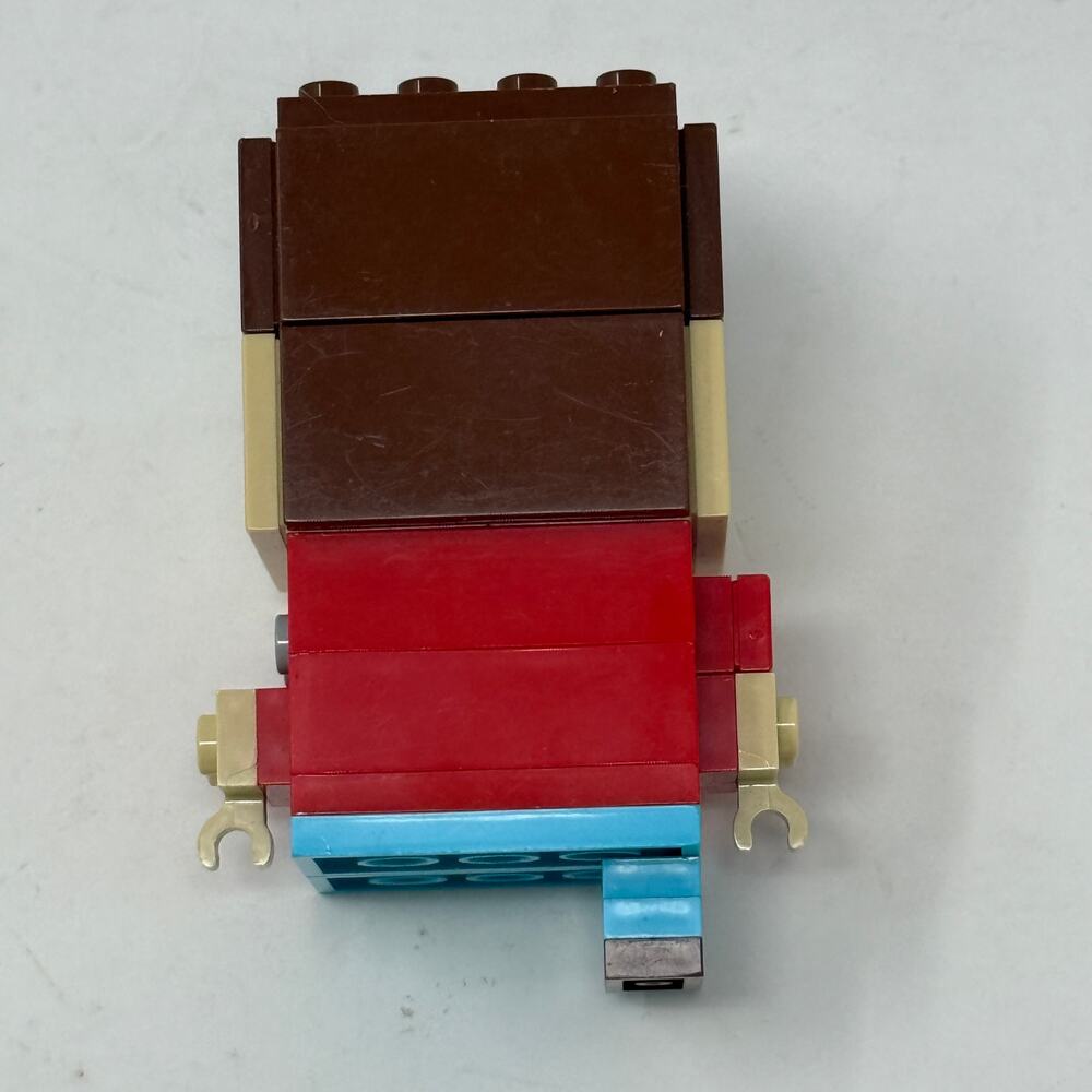 LEGO BrickHeadz Style Custom Figure Red Shirt Blue Pants Incomplete Build‎ - Picture 6 of 10